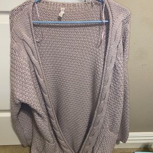 Light Pink tinted Cardigan